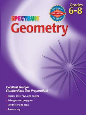 cover image of Geometry, Grades 6 - 8